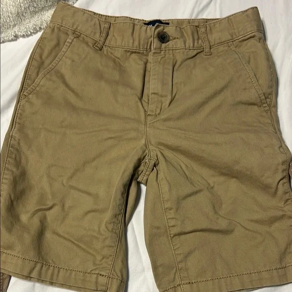Boys size 8 Tan Cargo Shorts Trio children’s place and Cherokee - Picture 7 of 8